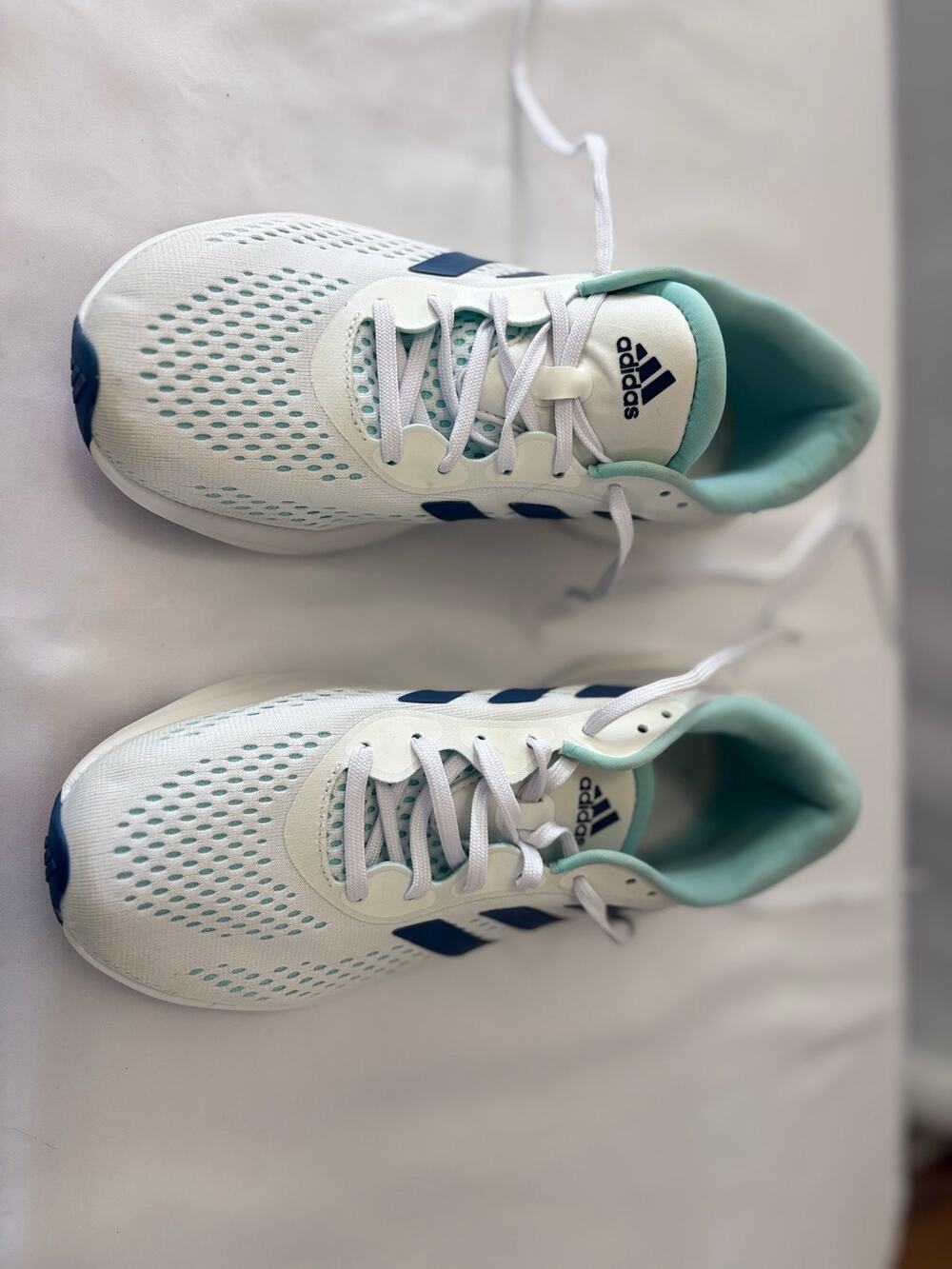 Adidas Supernova Womens Size 8.5 Running Shoes White GW9109 NO INSOLES